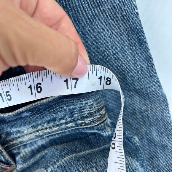 Vintage Roberto Cavalli Unisex Women’s Distressed Jeans Ripped Designer Denim 8 - Picture 16 of 16